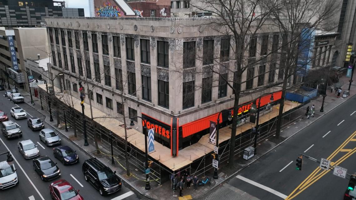 Upscale sports bar with 20-foot panoramic TV coming to historic building in Downtown Atlanta