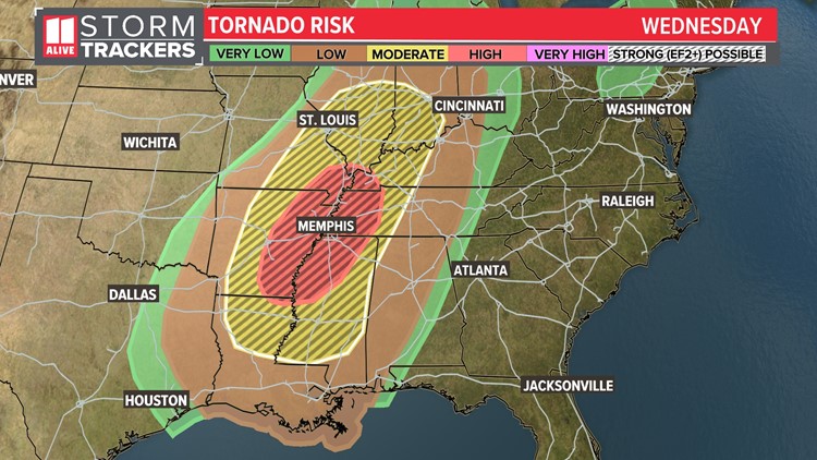 Georgia weather | How Mid-South storms could impact us | 11alive.com