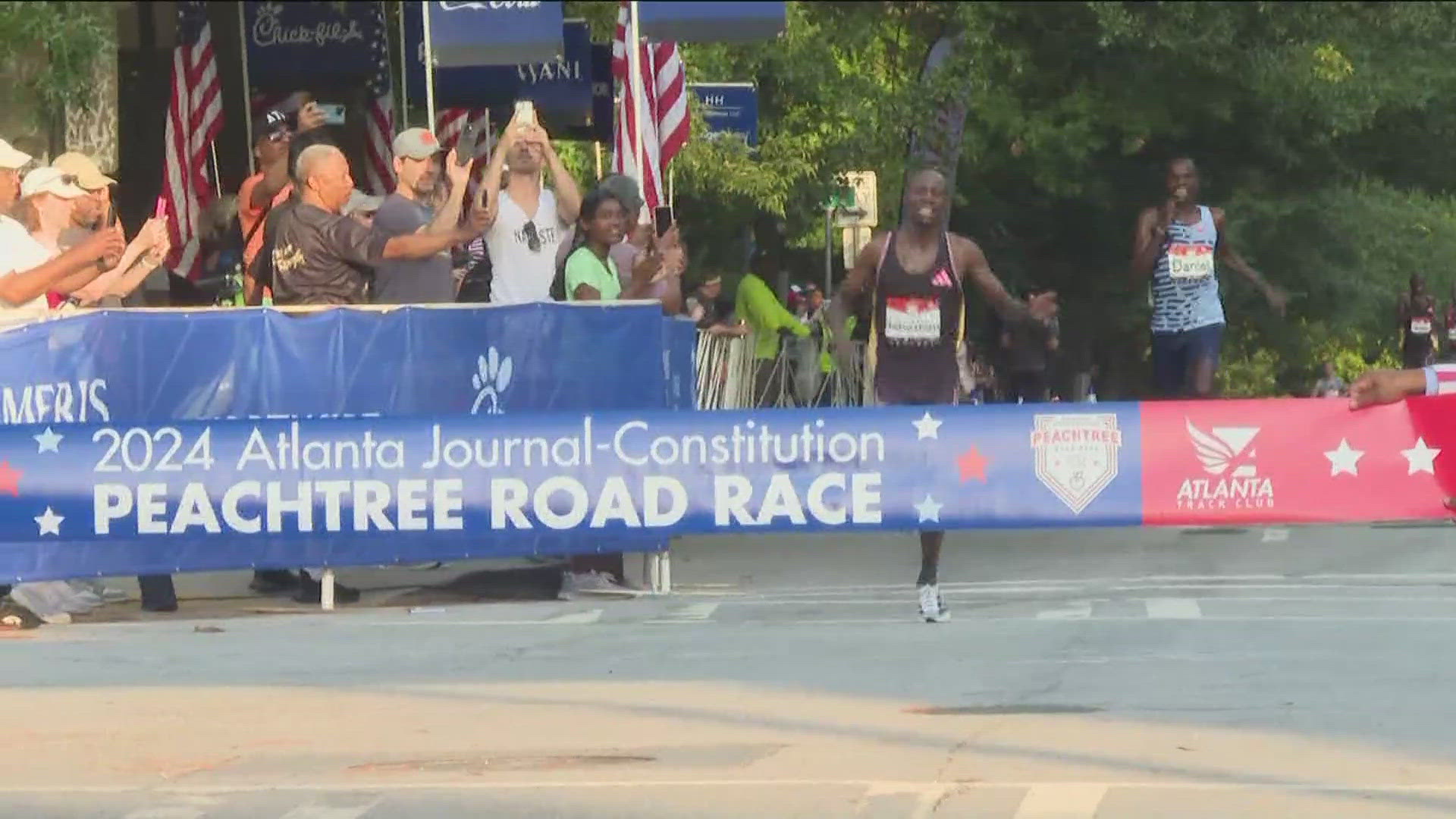 It was another memorable AJC Peachtree Road Race this year.