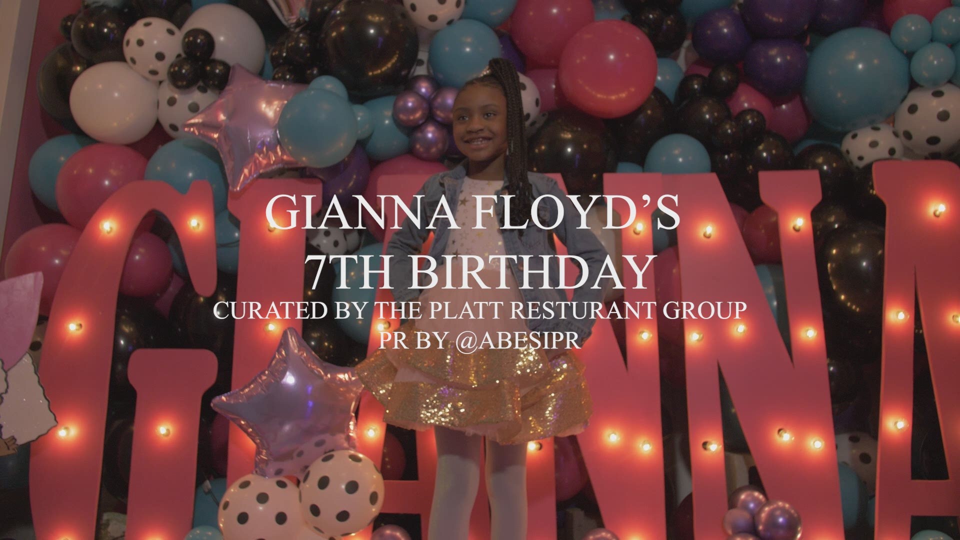 With the support of Atlanta restaurateurs, Ericka and William Platt, Lil Baby makes Gianna Floyd’s birthday unforgettable.