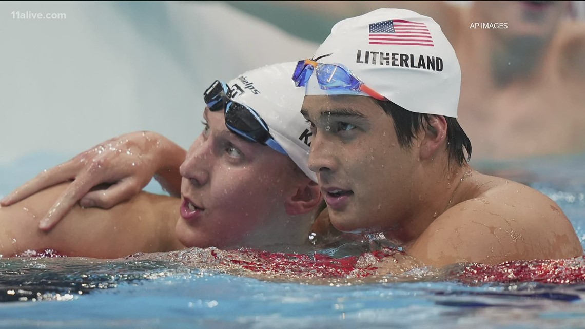 Olympic swimmers Chase Kalisz and and Jay Litherland speak on being