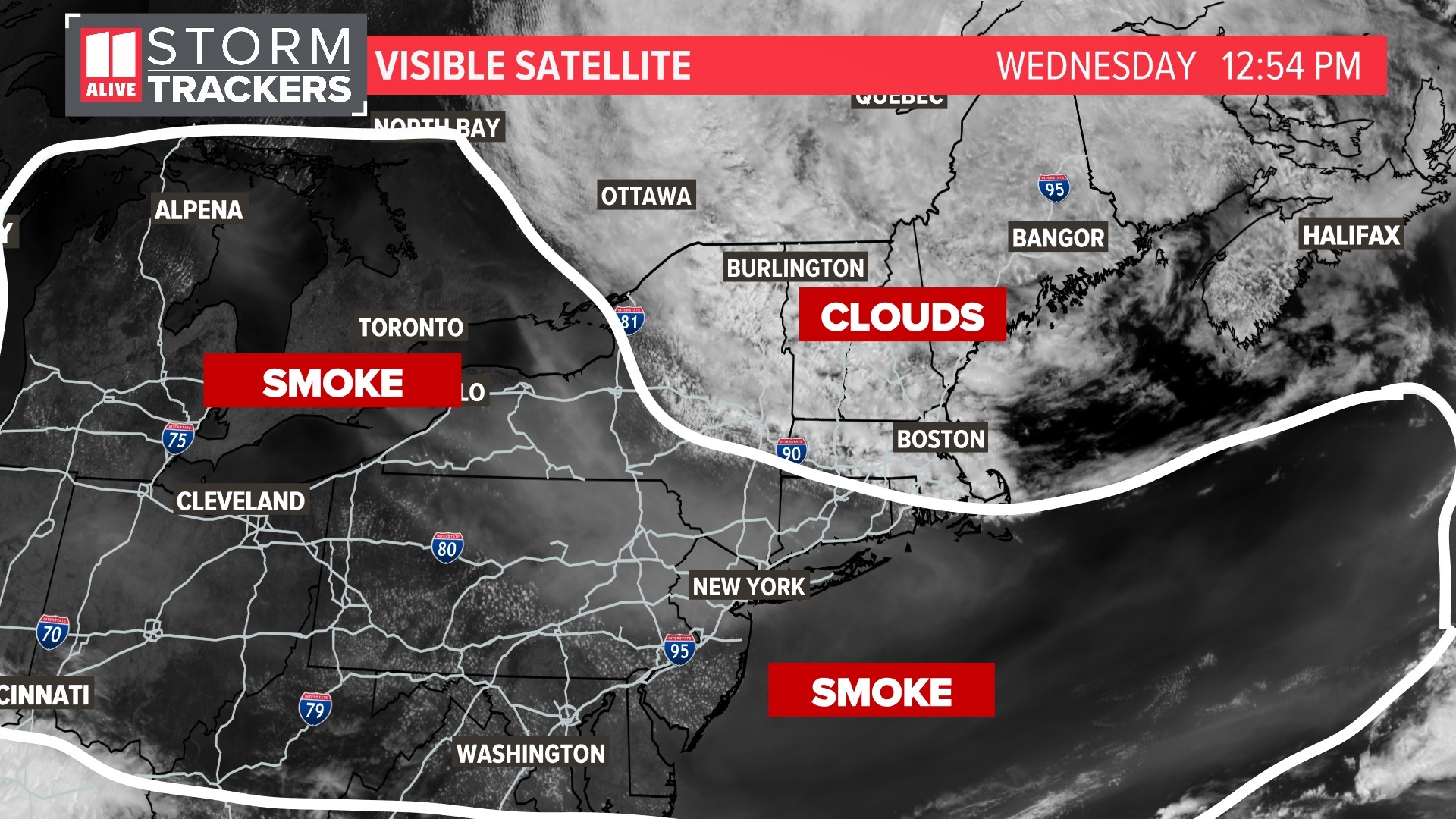 Air quality Atlanta impact Canadian wildfire smoke
