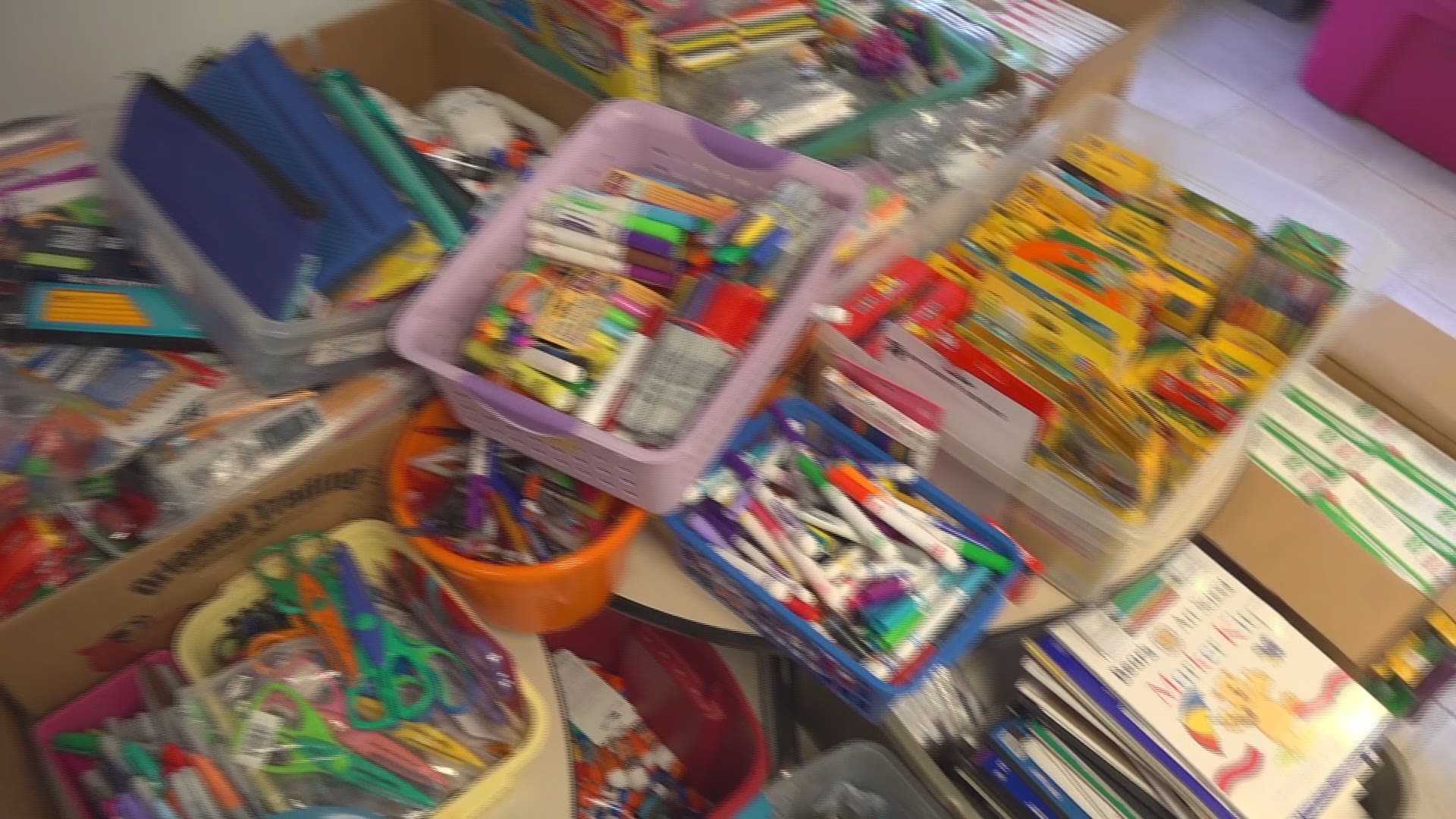 For one day only, Forsyth County teachers can stock up on back-to-school supplies.