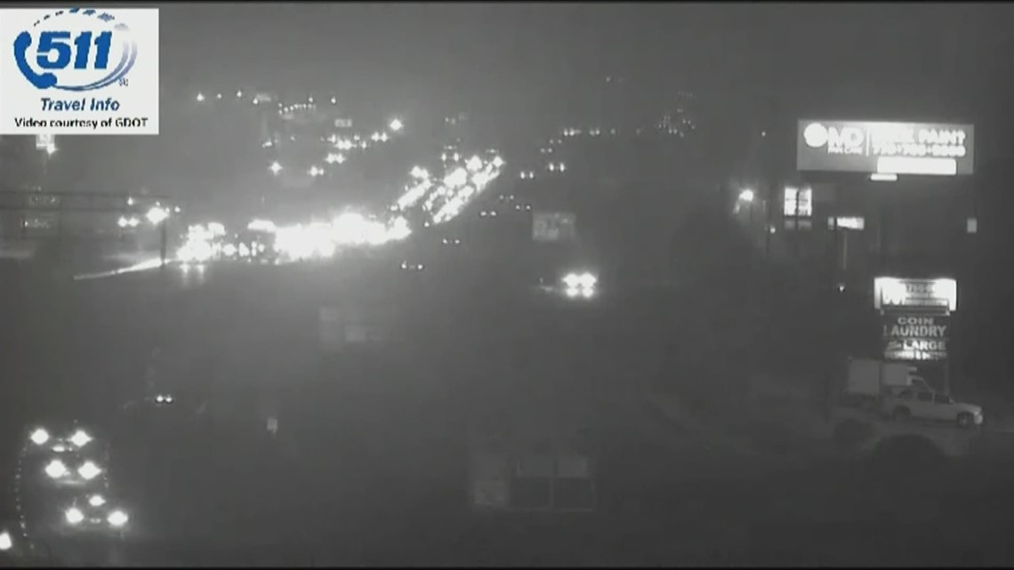 Major I20 accident in Conyers