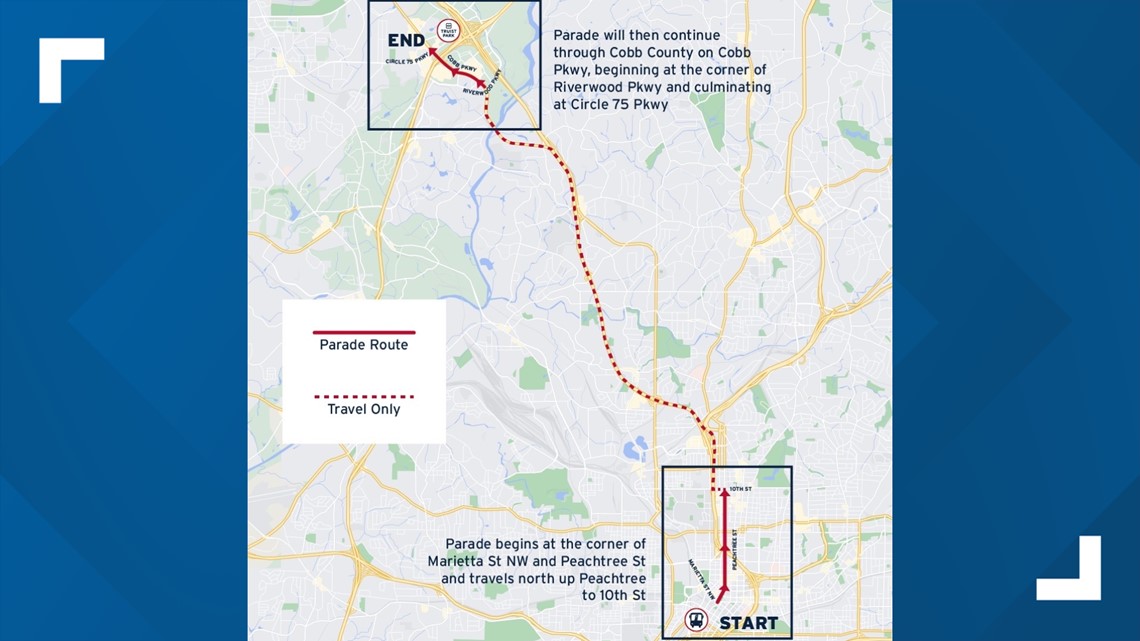 DETAILS: Atlanta Braves parade, Truist Park celebrations - East Cobb News