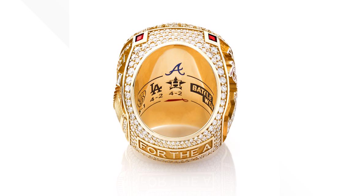 How the Braves added LED lights to their World Series ring