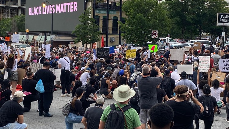 Live protest coverage new arrivals