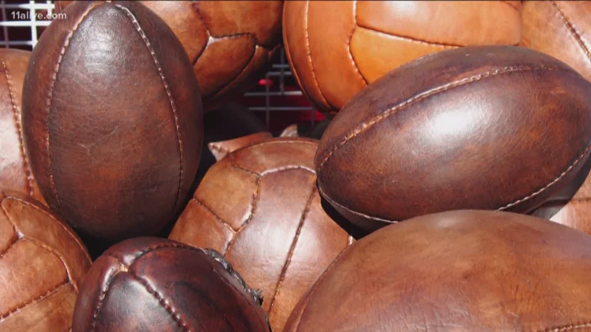 Why is a football called a pigskin?