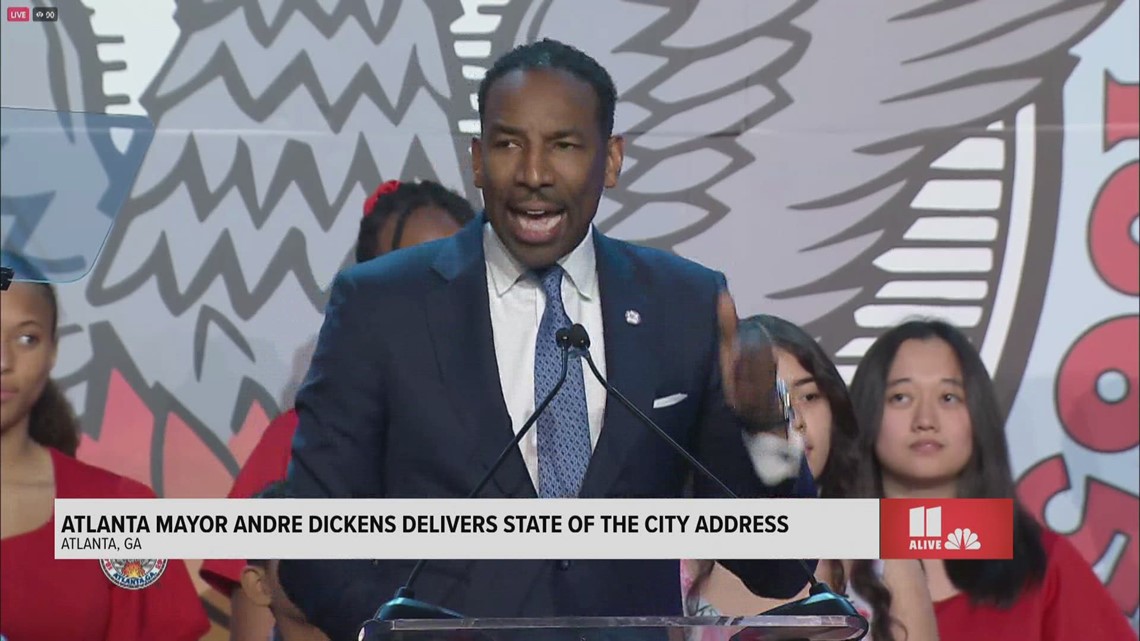 Re-watch: Atlanta Mayor Andre Dickens delivers State of the City address