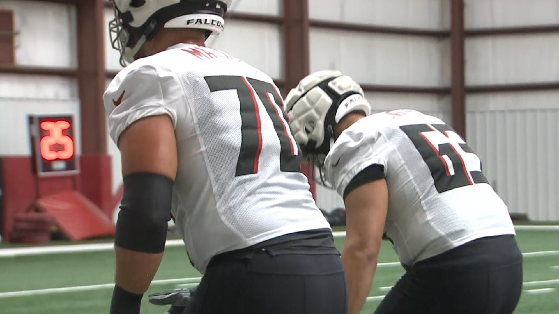 Atlanta Falcons training camp, Raw video