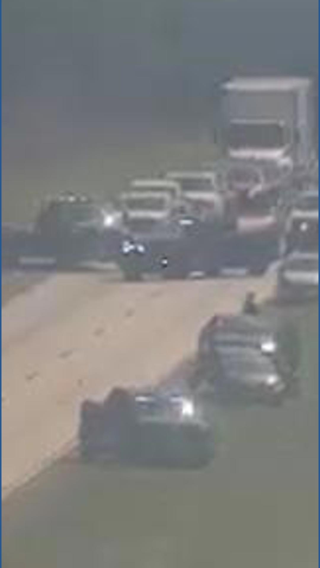 Crash on I-985 N at State Route 347 and Friendship Road in Hall