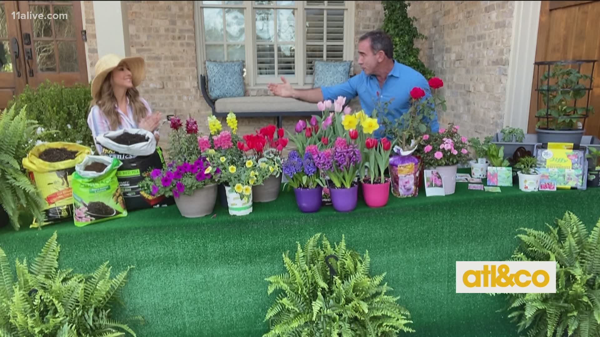 Gardening guru Danny Watson shares bright ideas for the spring planting season with Christine.