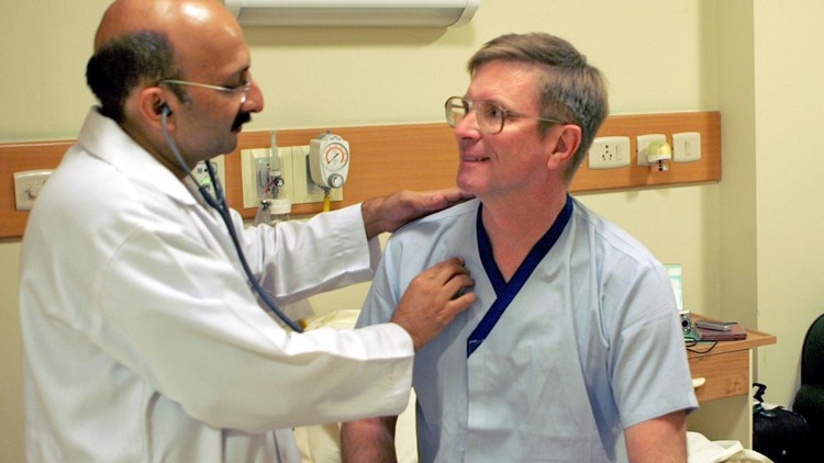 Why are men reluctant to go to the doctor?