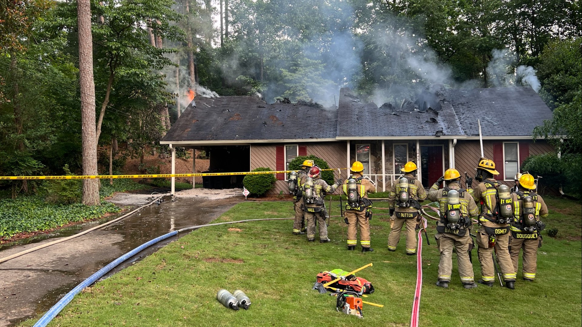 Lawrenceville house fire Riverwood Court | 11alive.com