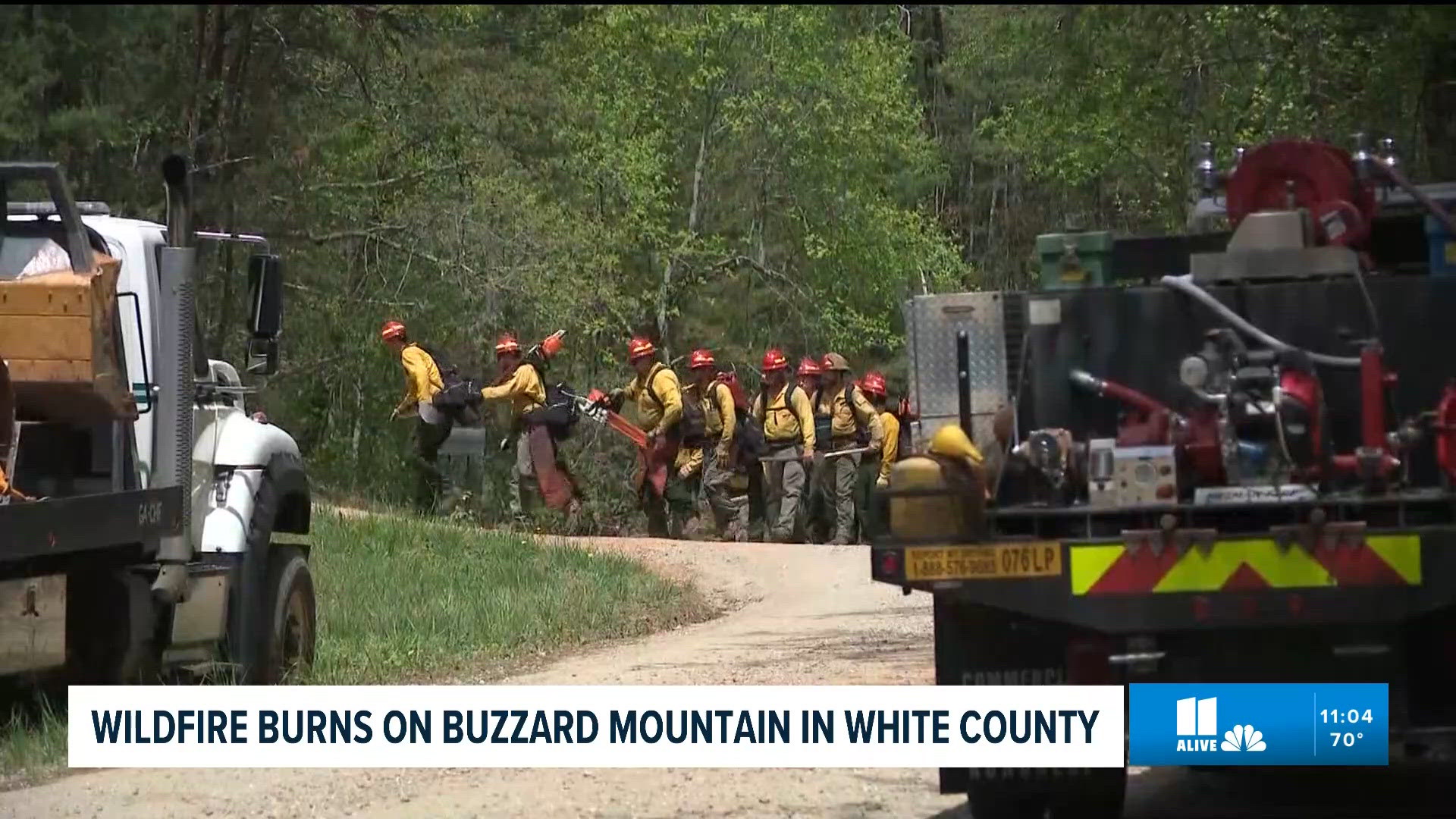 Fire crews working to contain wildfire burning for more than 24 hours ...