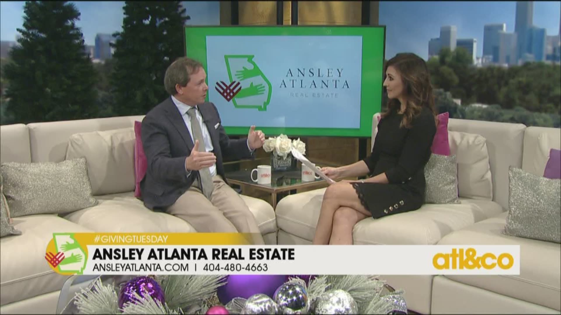 See how you can give back with Ansley Atlanta Real Estate on 'Atlanta and Company'