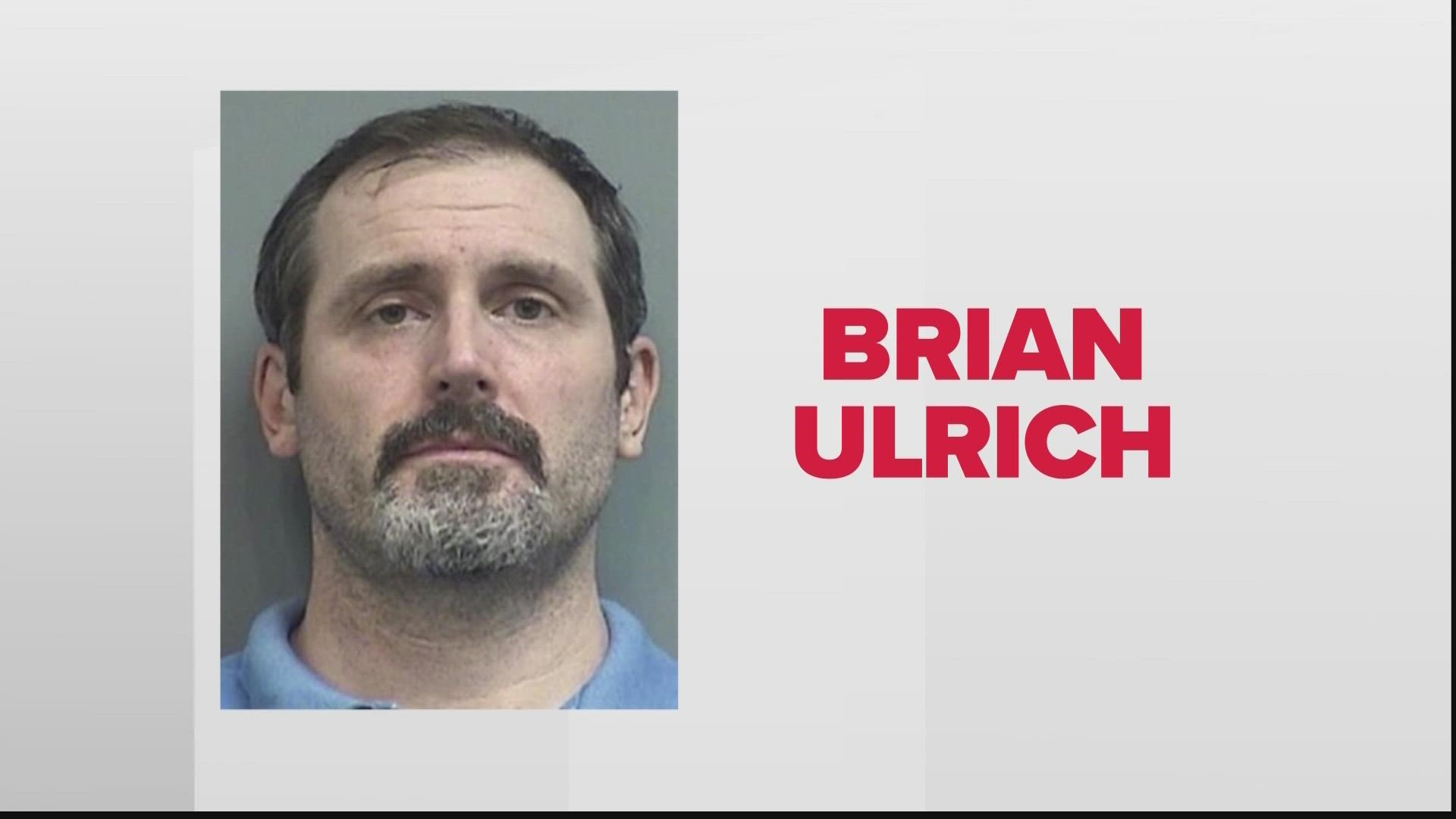 Brian Ulrich faces up to 40 years in prison combined for pleading guilty to two charges, though the government will recommend less as part of a plea deal.