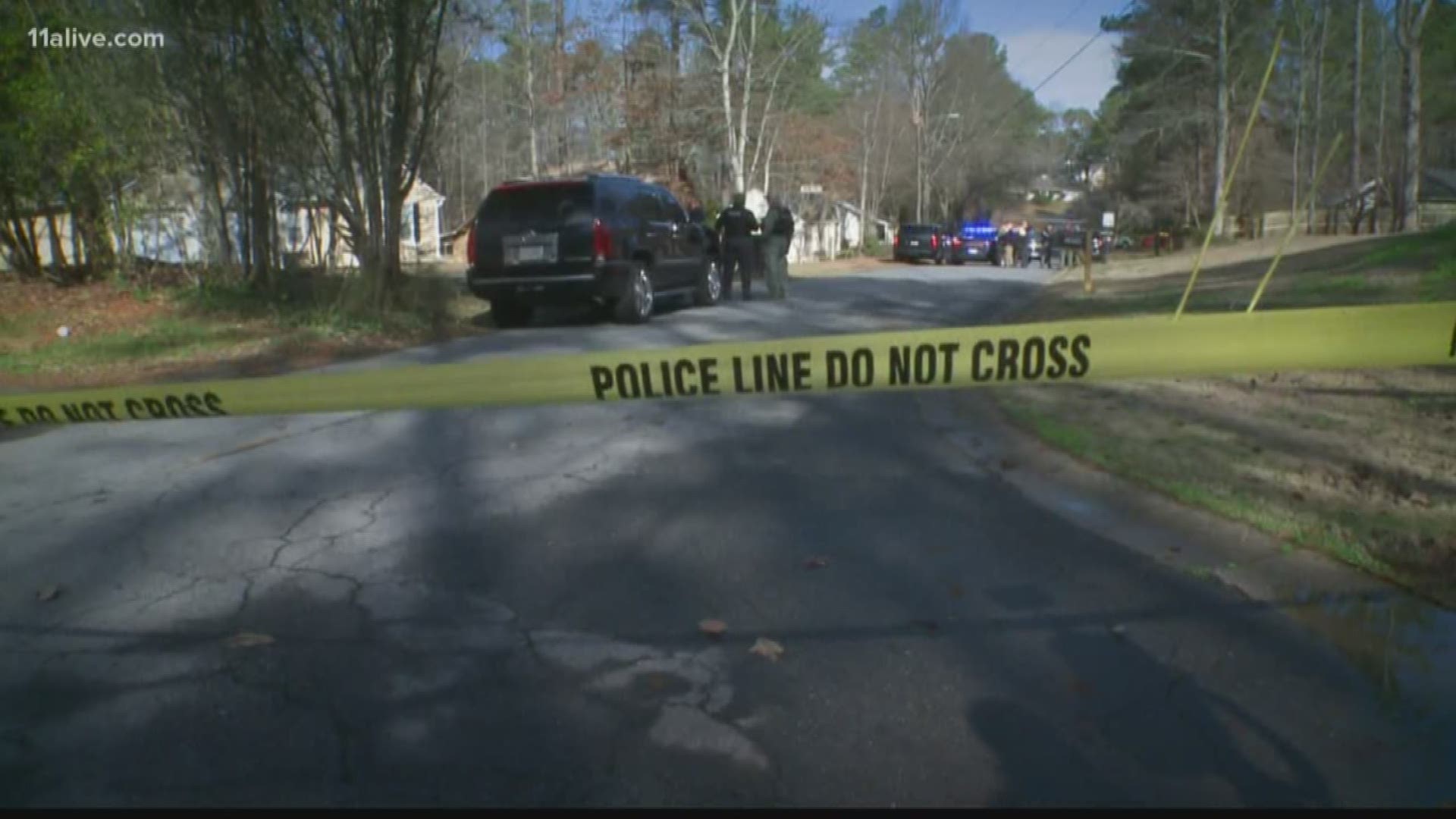 Cobb Police were among the many law enforcement officers at an officer-involved shooting Thursday morning that left a teenage murder suspect dead.