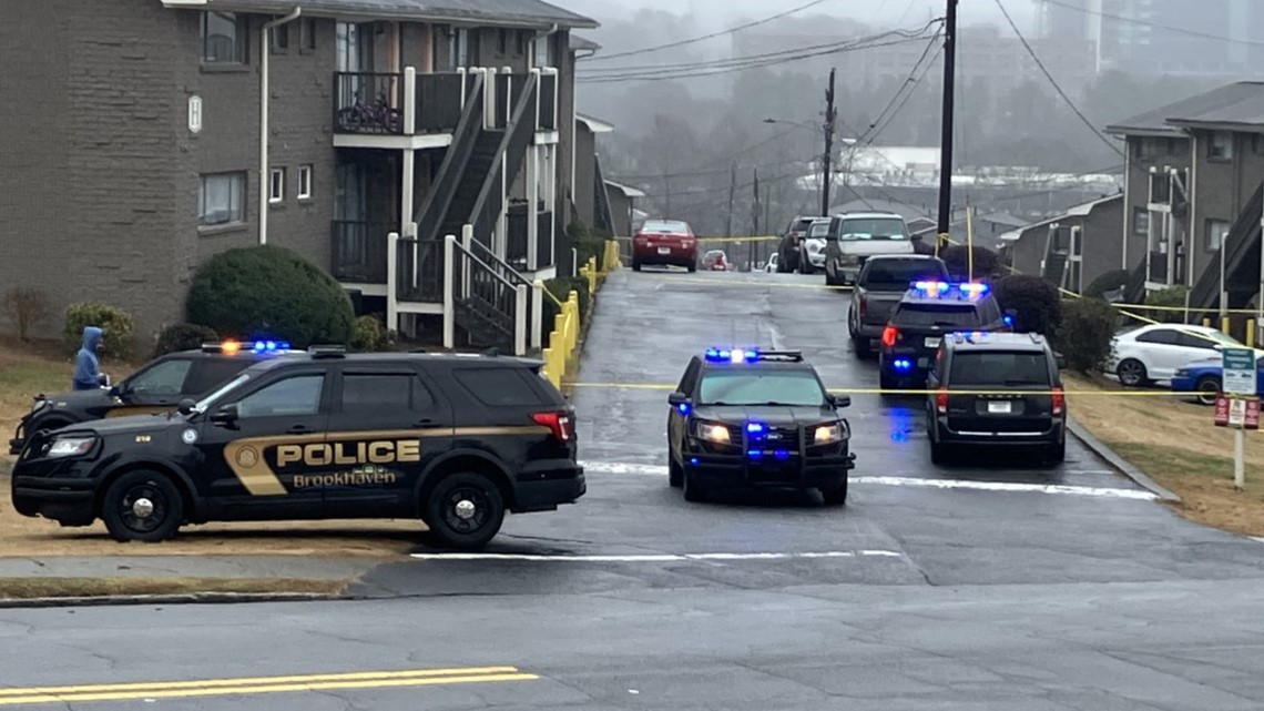 Brookhaven apartment shooting Buford Highway Sunday