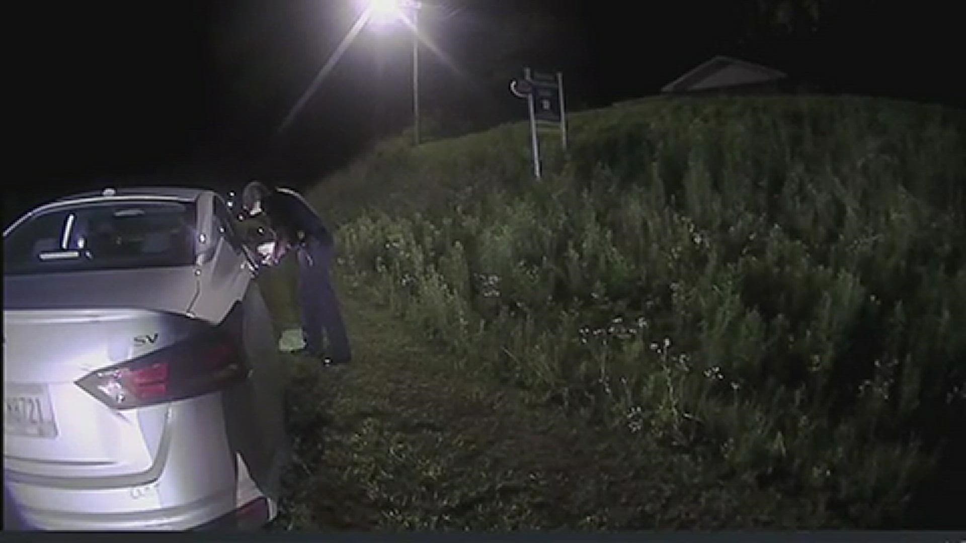 Bodycam, dashcam video show events that led to officer's death