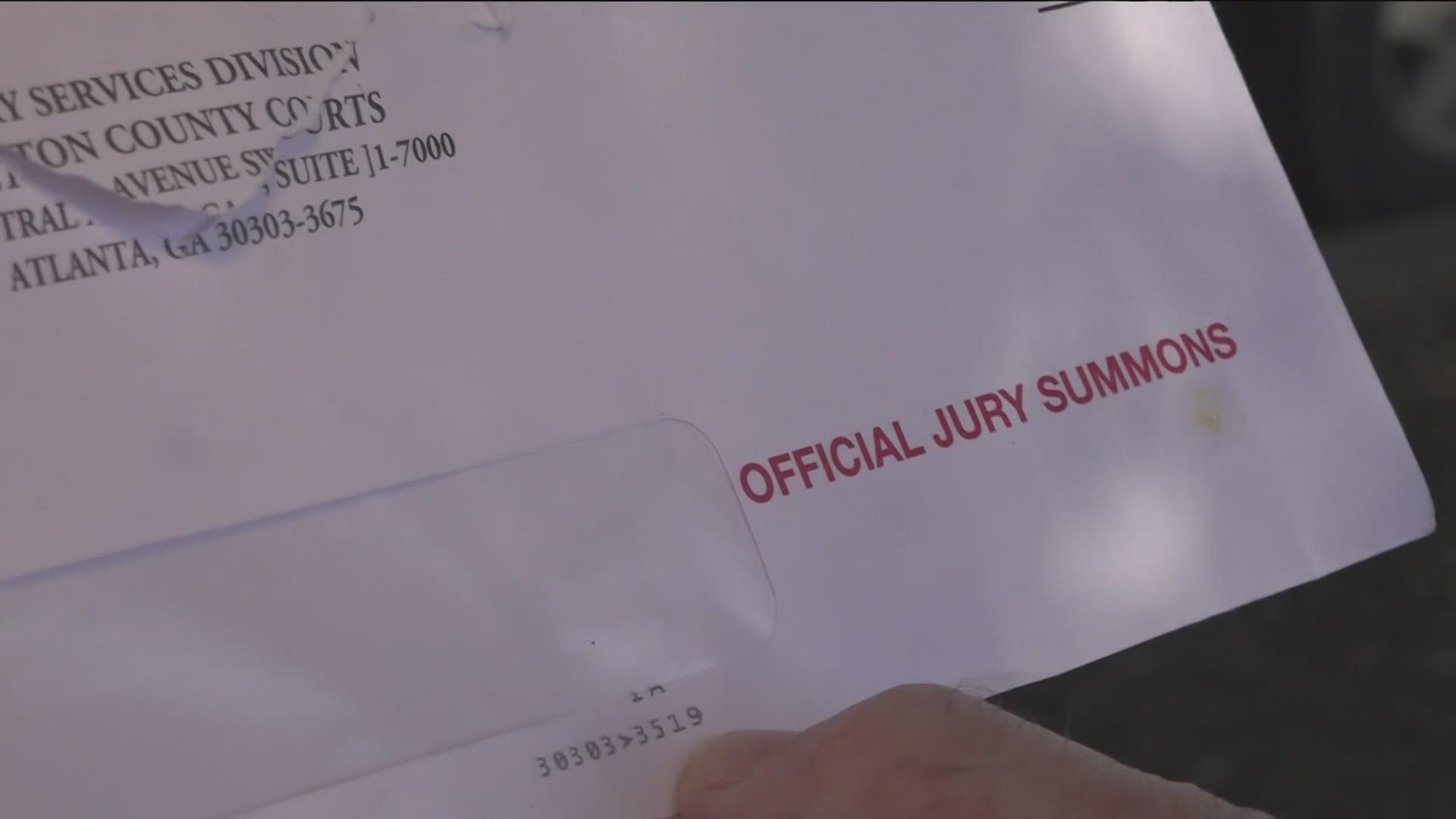 Jack Rosenthal said he had checked his mailbox on June 3 and found a jury summons from Fulton County Superior Court.