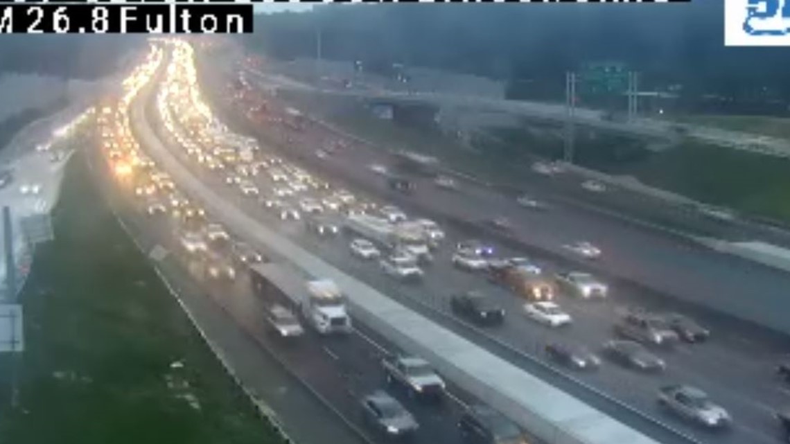 I 285 traffic Atlanta wreck near Riverside Drive | 11alive.com