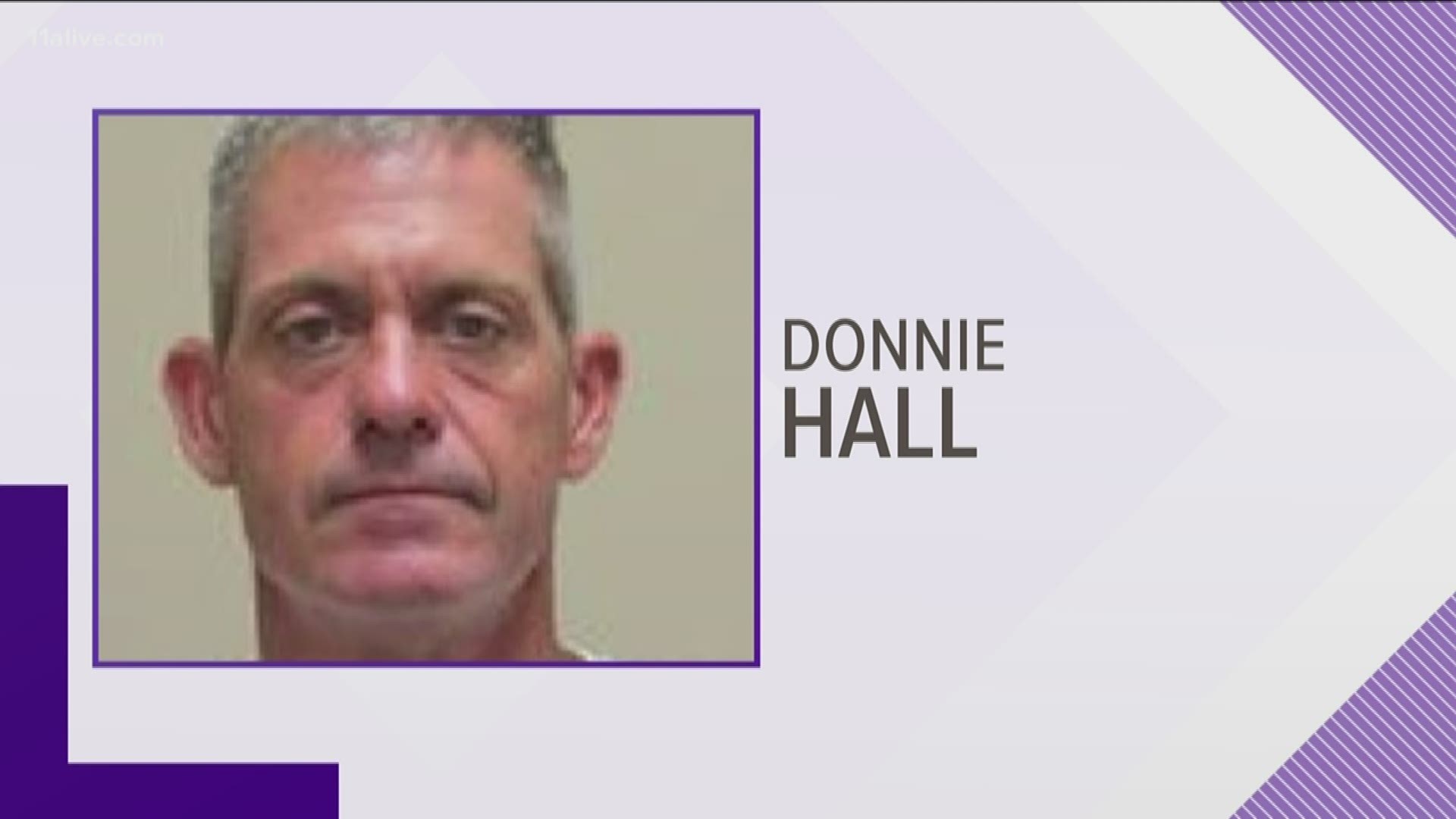 Have you seen this man? Police are looking for Donnie Hall.