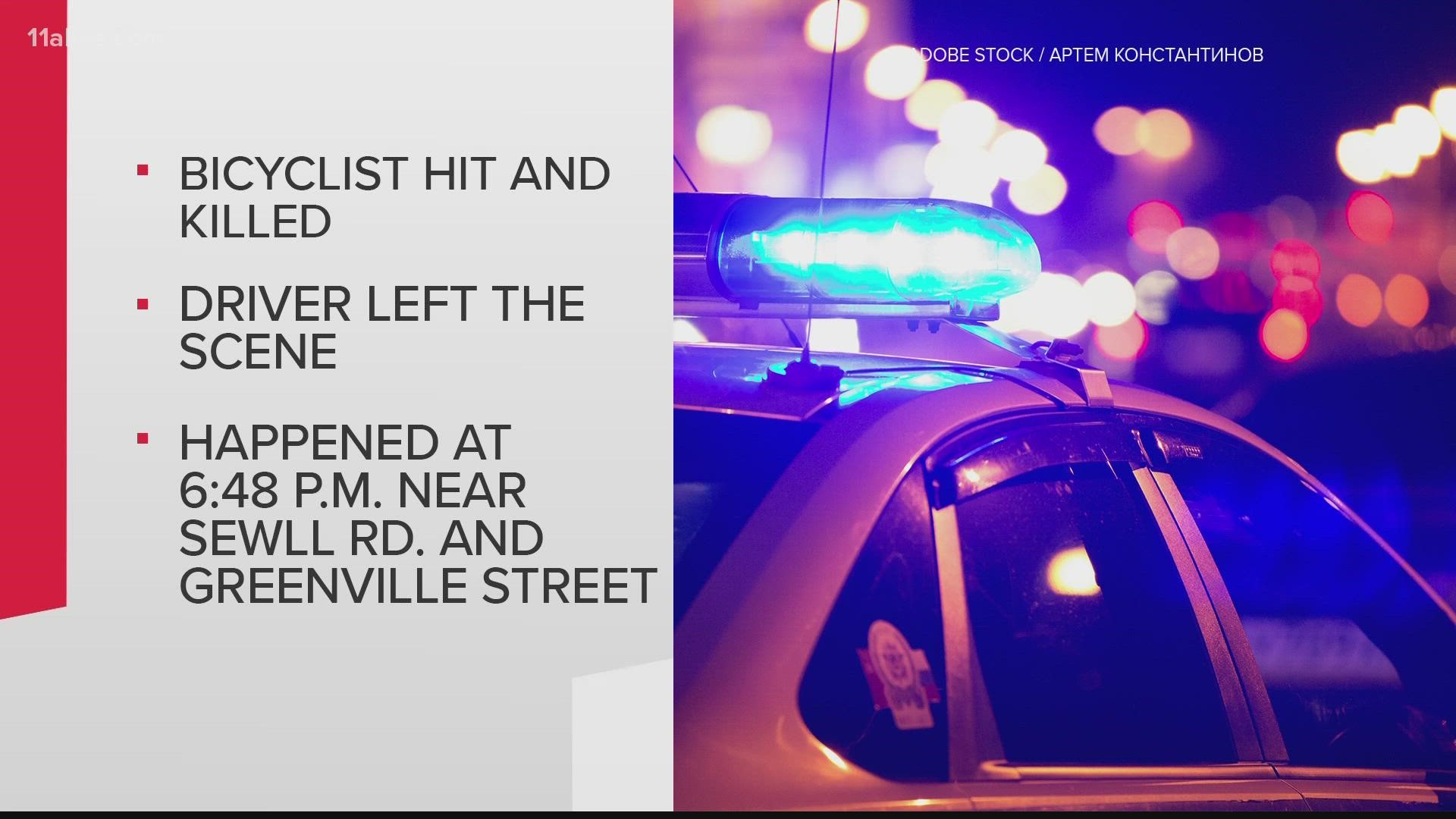A fatal hit and run is now being reported by Newnan police.