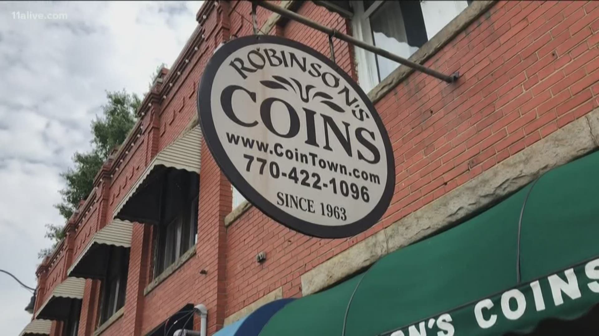 Benny and Sue Robinson got married in 1963. They opened their coin shop the same year. The marriage is still going strong, but they have decided to end their relationship with the Marietta Square coin shop.