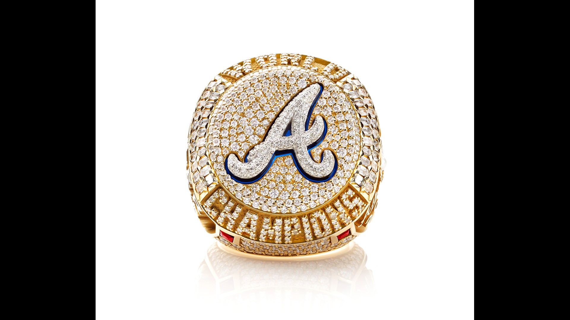 Braves World Series ring pictures what does it look like