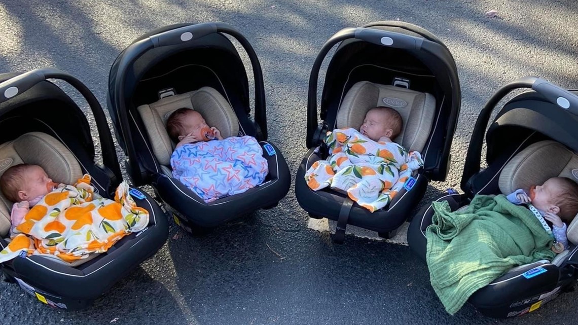 fraternal twins car seat