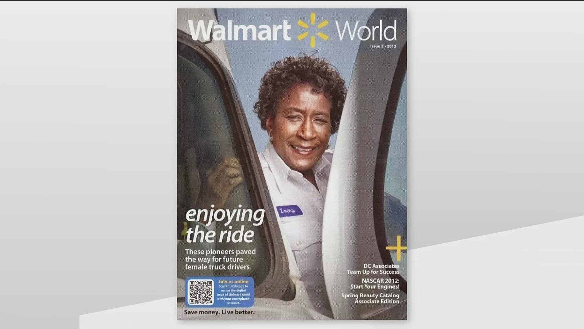 Ivery Stokes made history as Walmart's first Black woman truck driver.