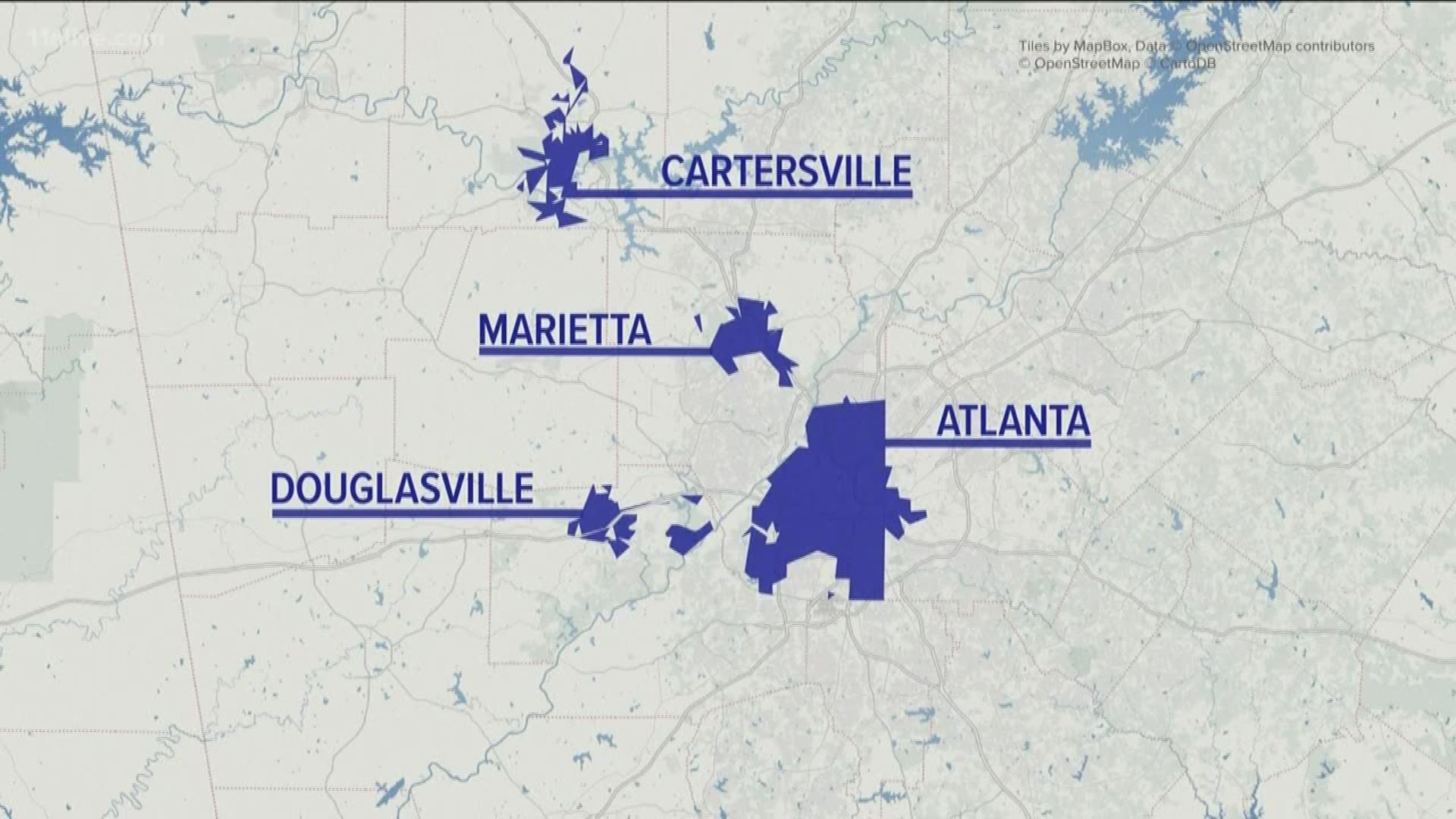 A nonprofit group says it tested water all around metro Atlanta and west Georgia, finding contaminants that could lead to illness. But there's more to the story