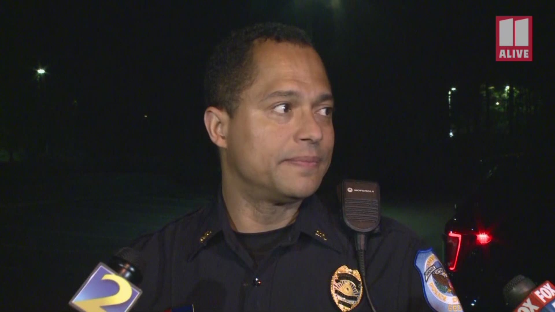 Cobb Police Spokesperson Wayne Delk provides more details on a shooting at a Windy Hill gas station that left one person injured and lead to a massive police response.