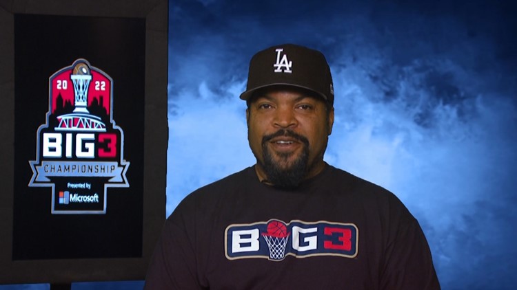 'Ice Trae, Ice Cube, go together like peanut butter and jelly' | Ice Cube promotes Big 3 ahead of Atlanta final