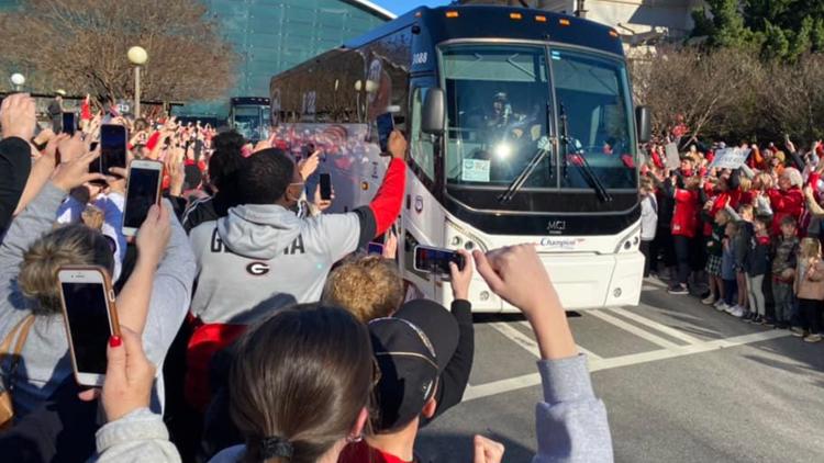 Officials to UGA parade-goers: Get home Saturday night, or be prepared to be stuck through Monday