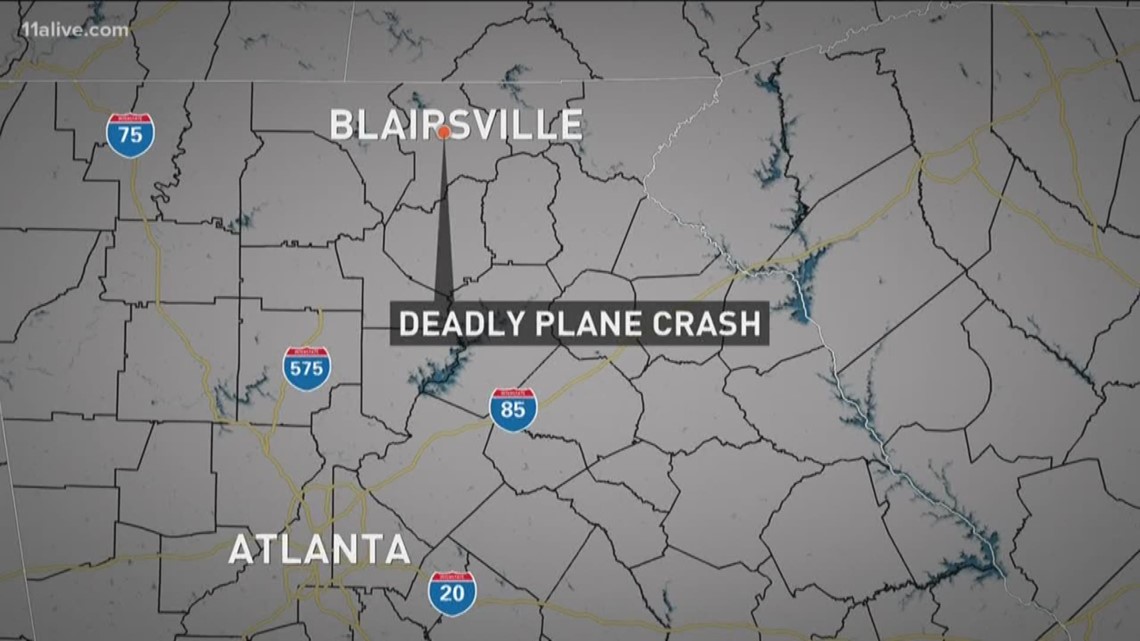 Three people killed in Blairsville plane crash identified