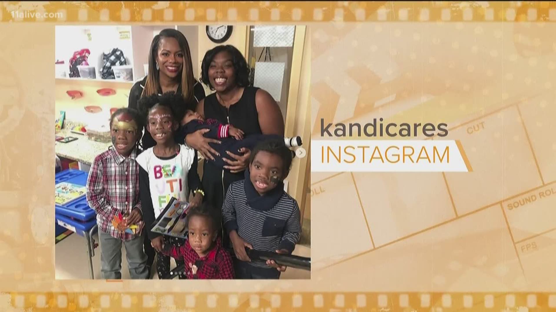 It was part of KandiCares which aims to support single parents during the holidays.