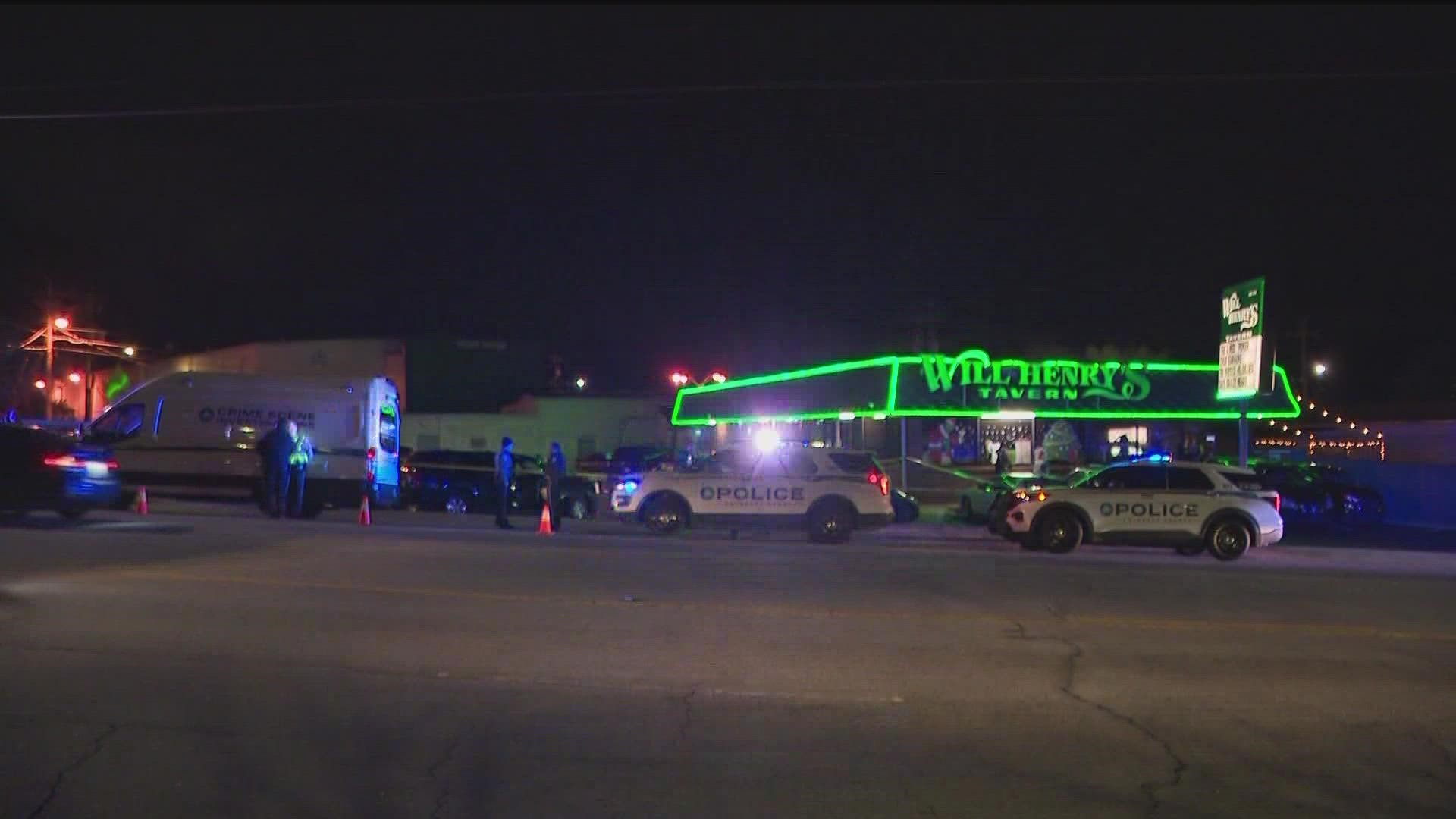 A road rage incident led to a deadly shooting outside a Stone Mountain bar Monday night.
