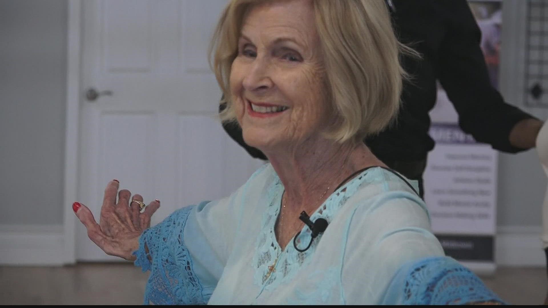 You're never too old to dance, and one metro Atlanta woman is proving it.