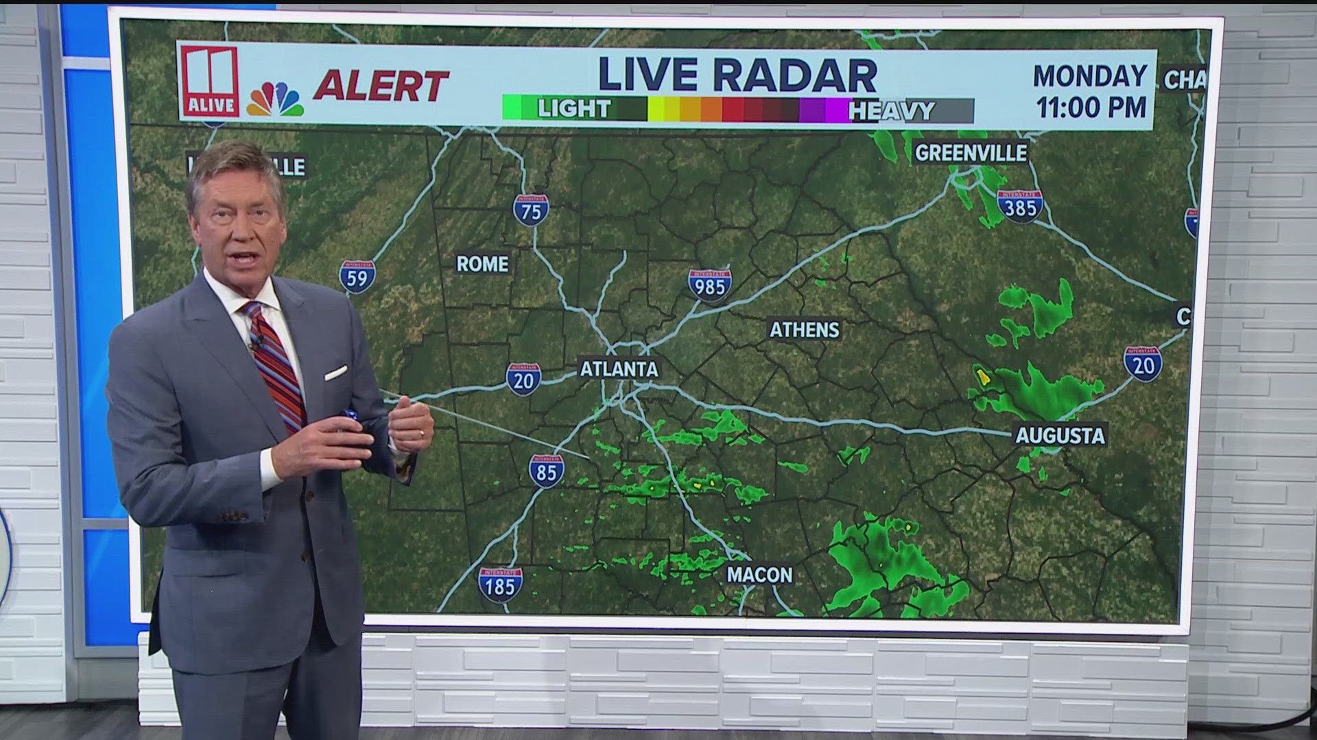 Atlanta Raining Rain, showers in metro Atlanta, north Georgia Monday, Aug. 4 | 11alive.com