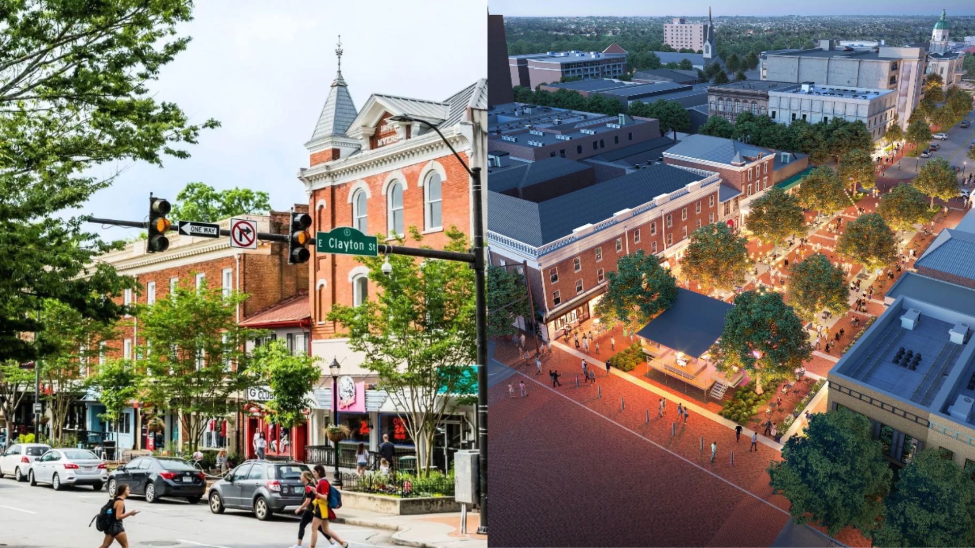 Dramatic redesign set for iconic square in downtown Athens | 11alive.com