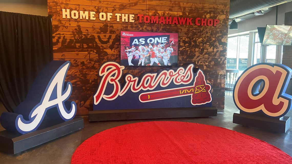 Atlanta Braves - Stop by the Game Used Store (behind the Chop