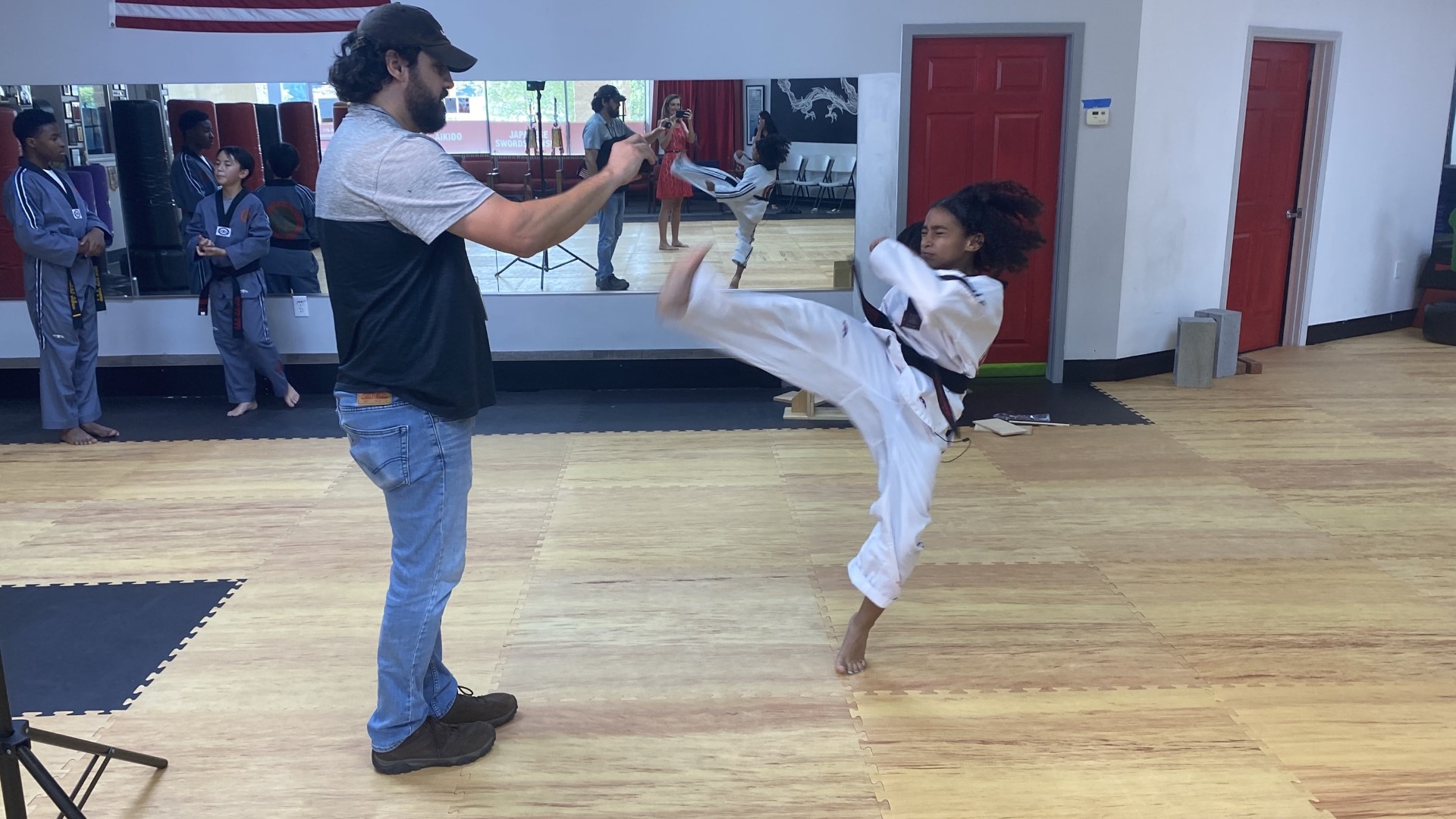 Andrea Udovicic Miniature Miss taekwondo champion