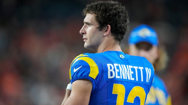 Rams QB Stetson Bennett IV placed on non-football injury list – Orange  County Register