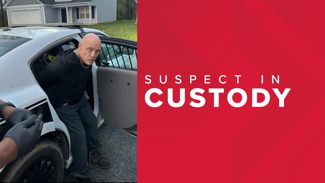 Georgia murder suspect taken into custody in North Carolina following manhunt