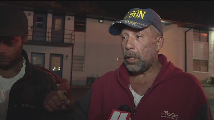 Man jumps into action to help rescue girl, neighbors during East Point apartment fire