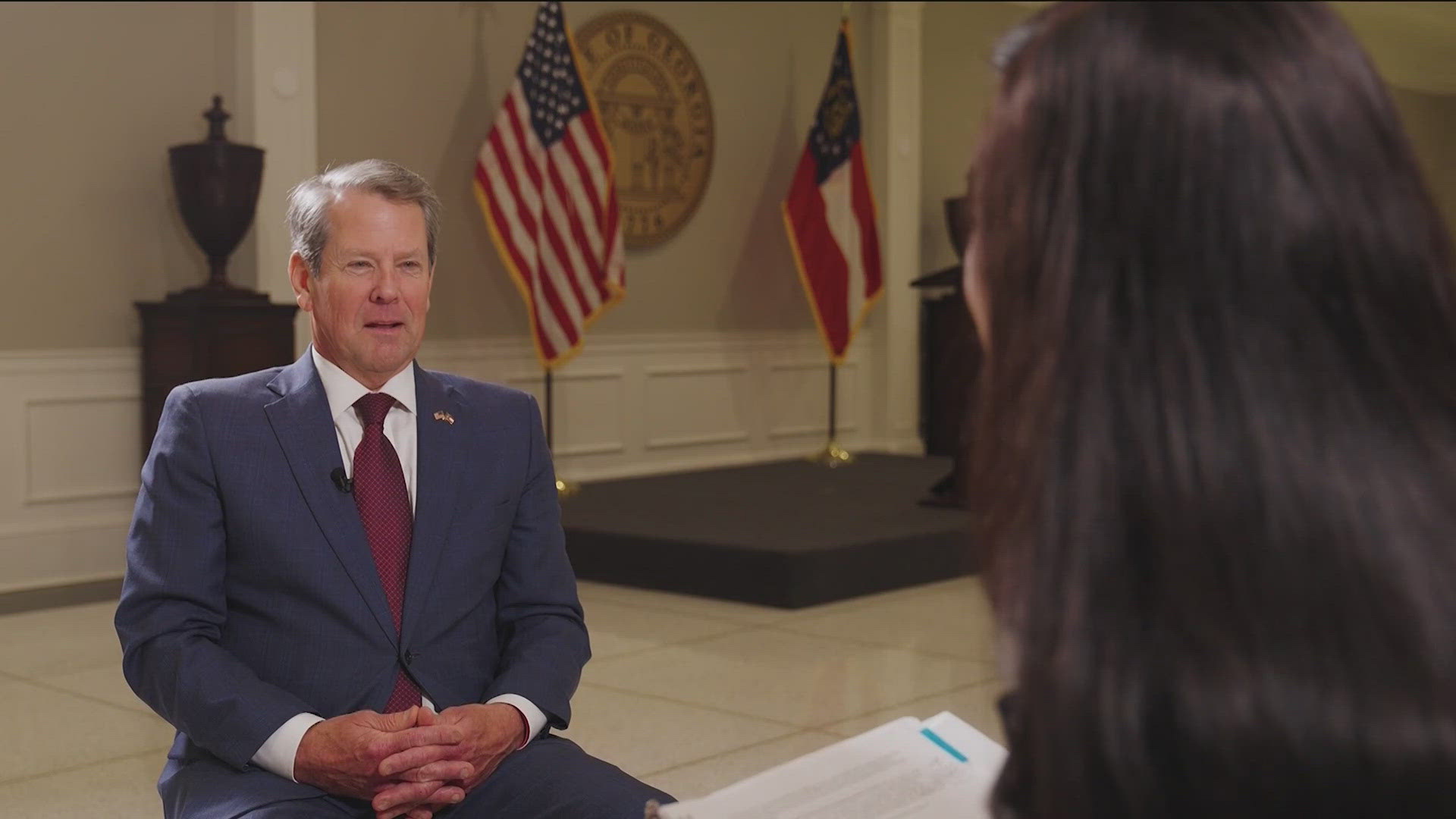 Georgia Gov. Brian Kemp sat down with 11Alive and discussed whether he would be supporting Donald Trump for president.