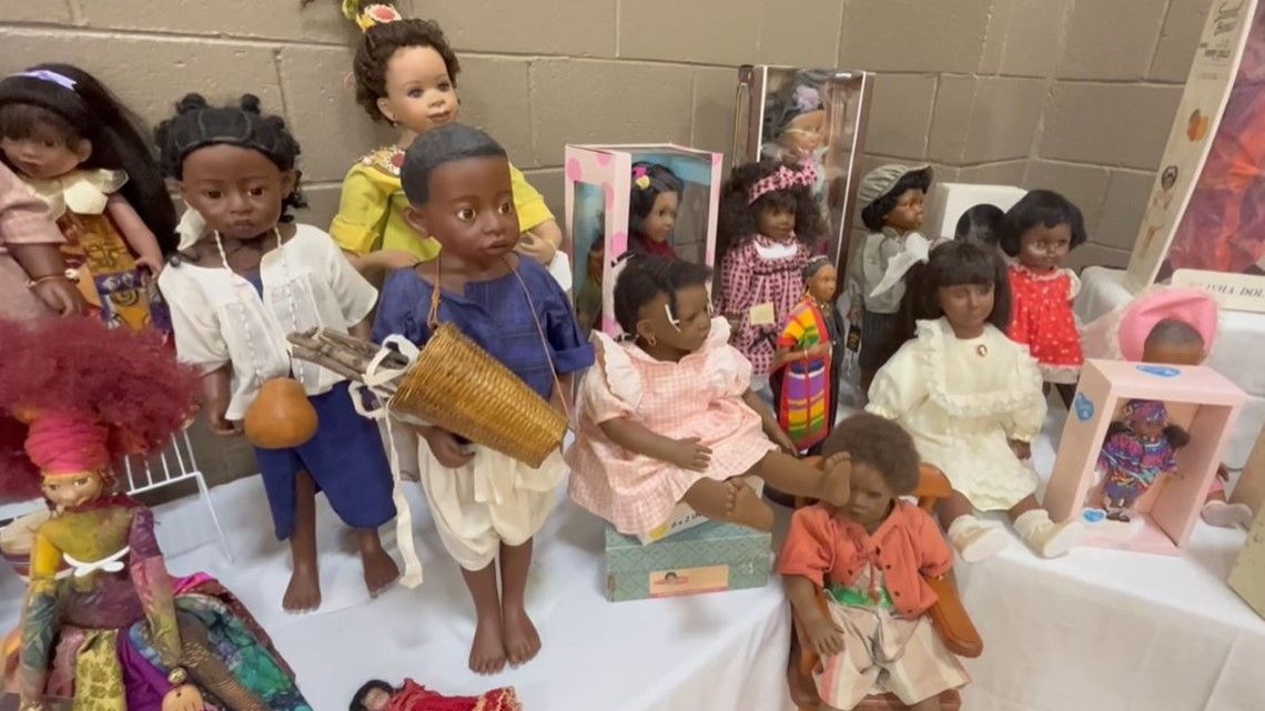 Atlanta Adamsville African American doll exhibit