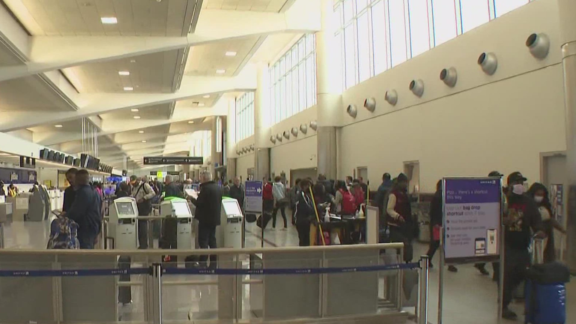 The Atlanta airport is projected to see 3.2 million people pass through, a million more than last year.